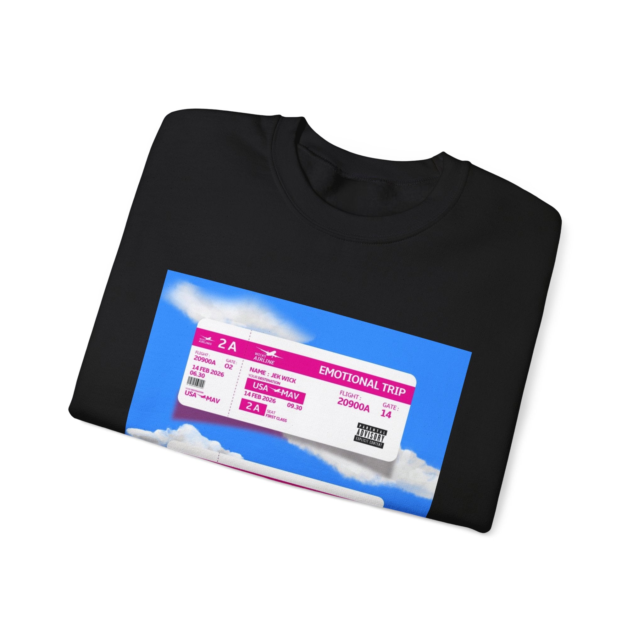 "Emotional Trip" Crewneck Sweatshirt
