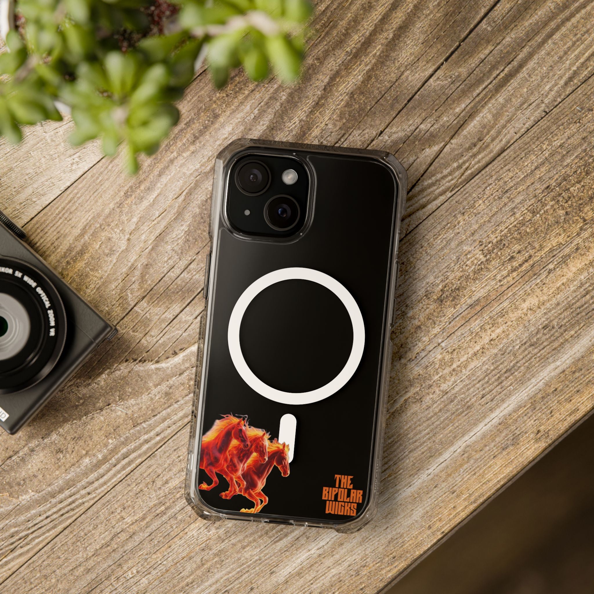 The Bipolar Wicks Clear Magnetic Case