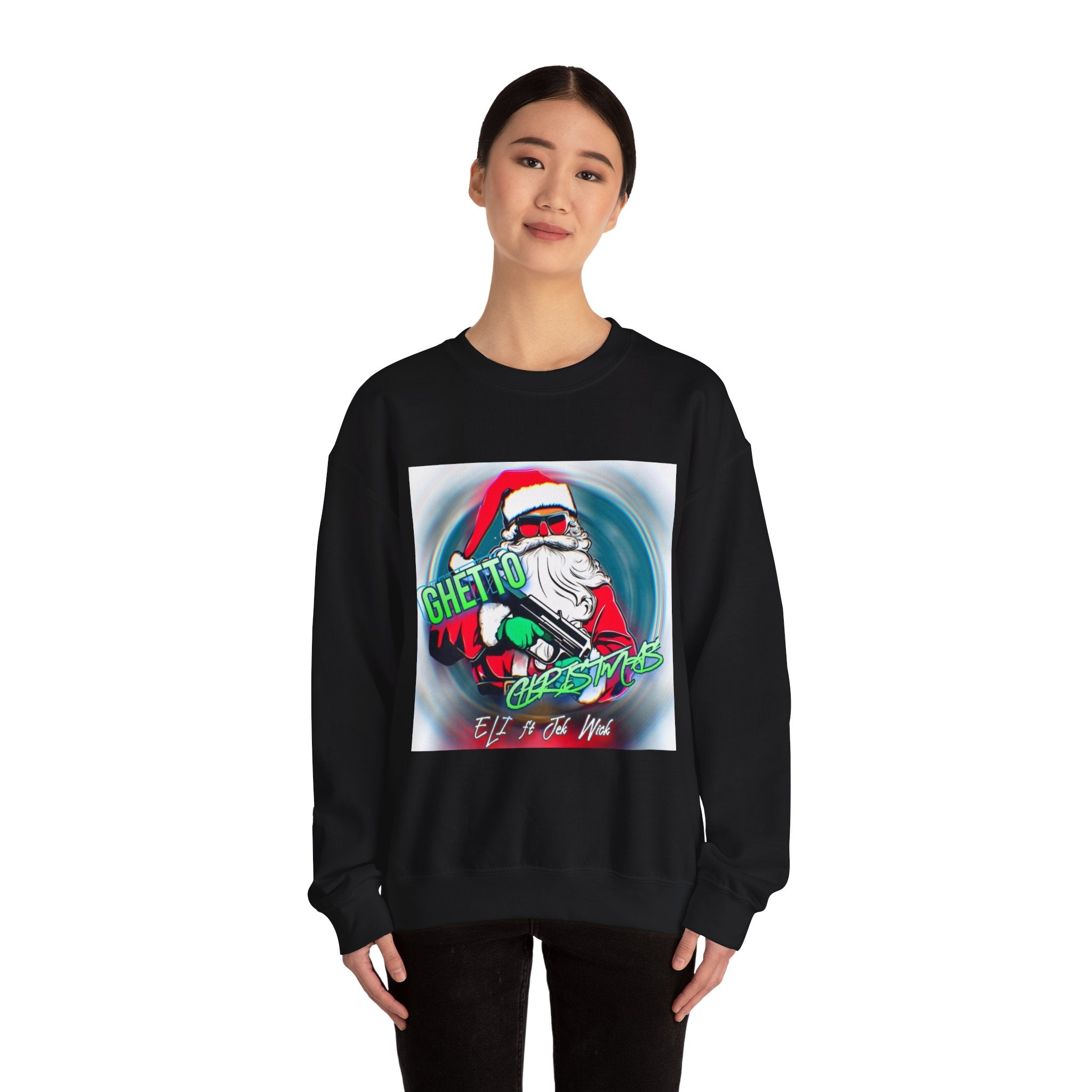 Ghetto Christmas Crewneck Sweatshirt