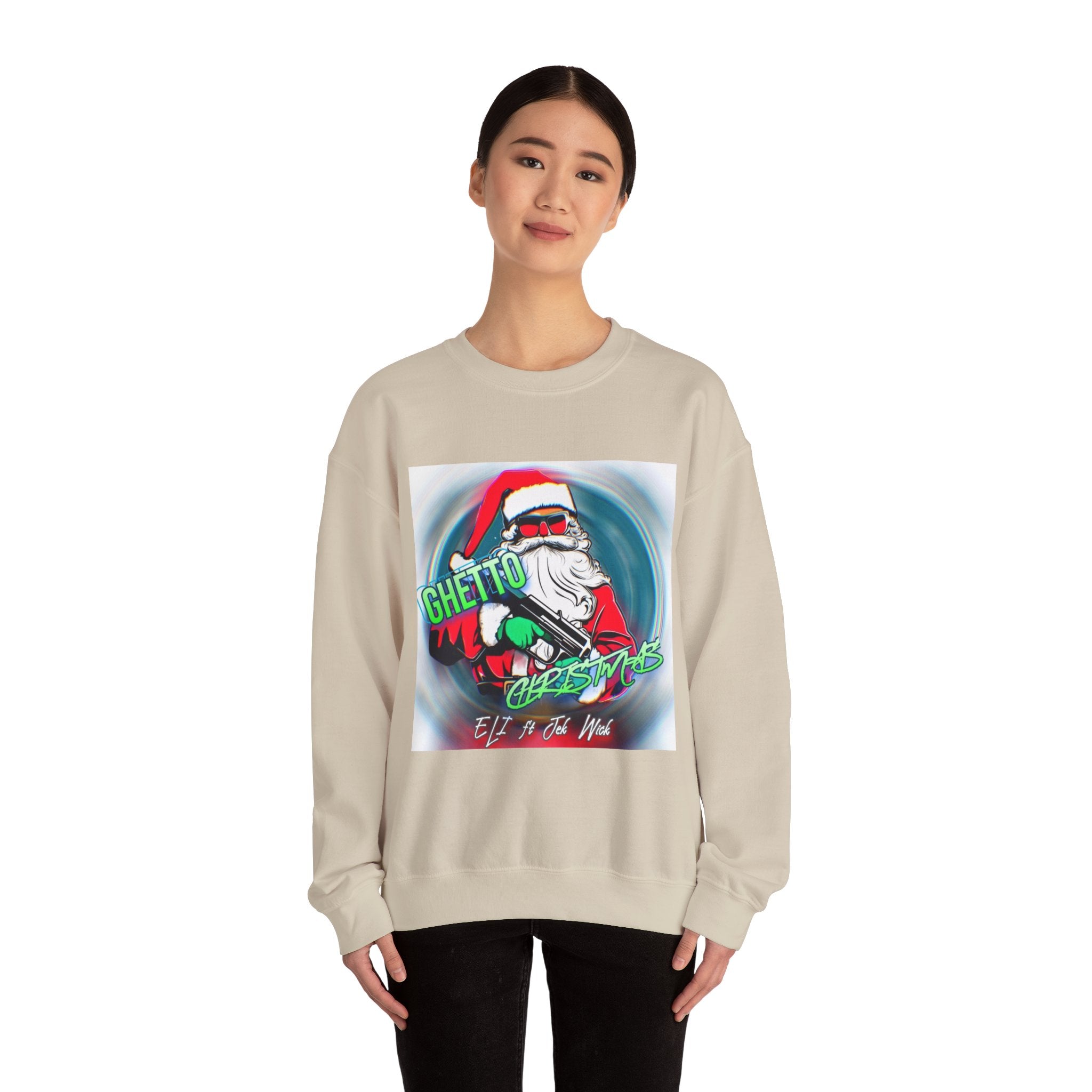Ghetto Christmas Crewneck Sweatshirt
