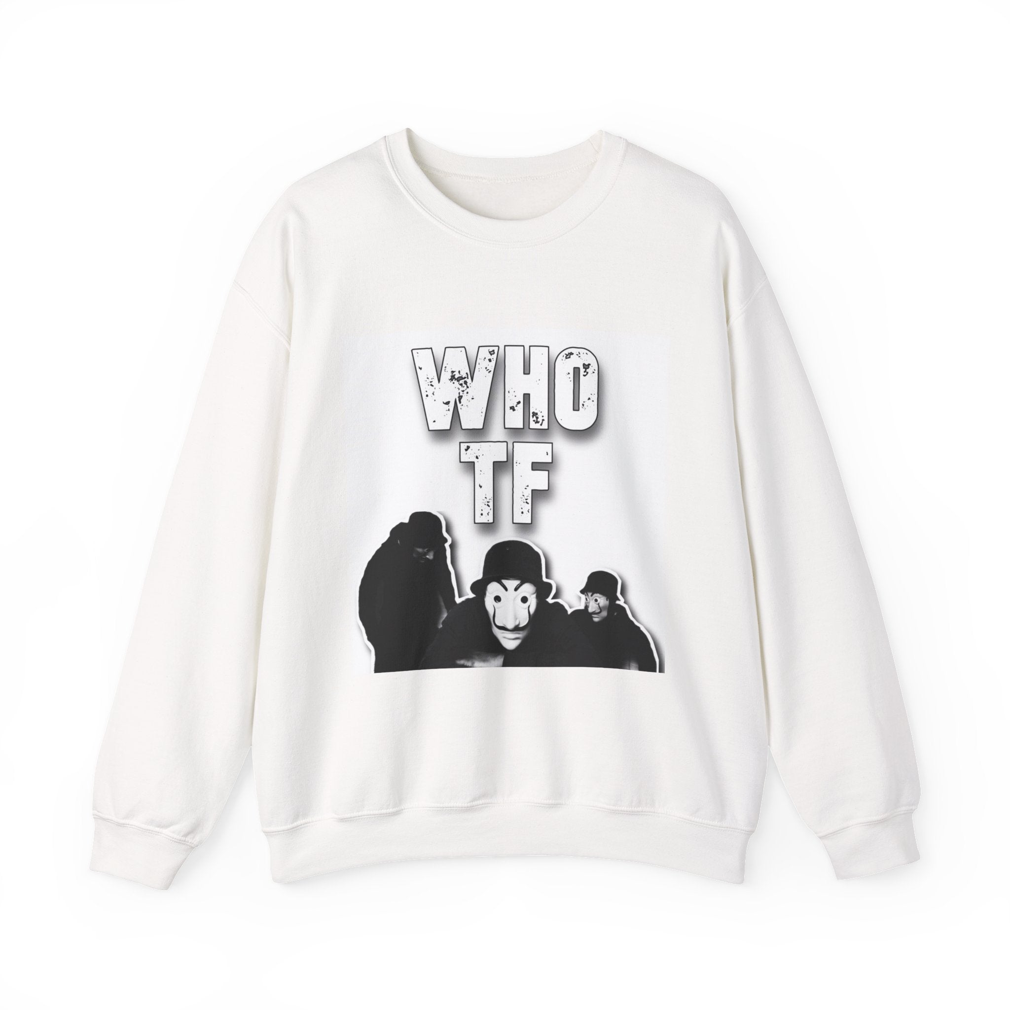 "Who TF" Crewneck Sweatshirt