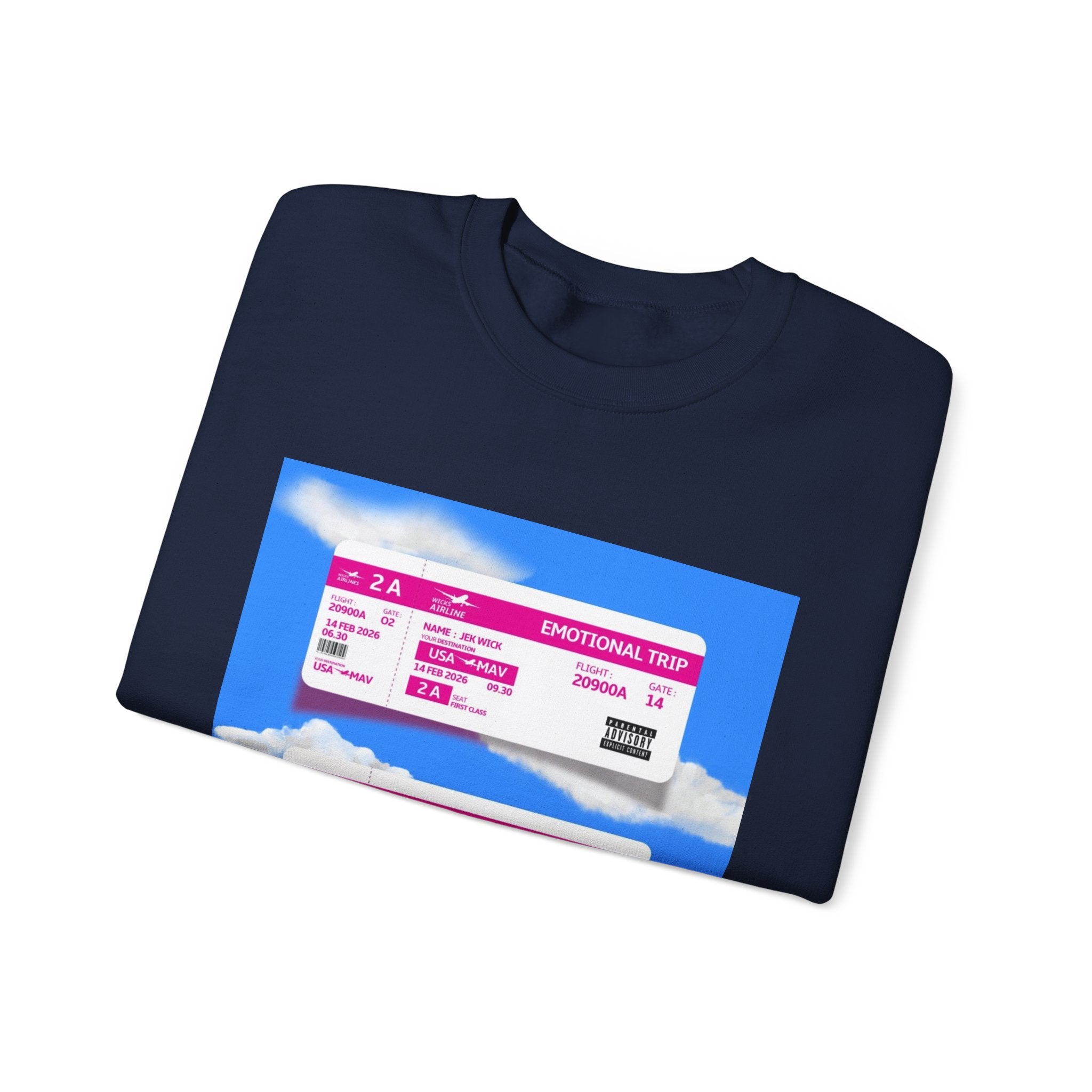 "Emotional Trip" Crewneck Sweatshirt