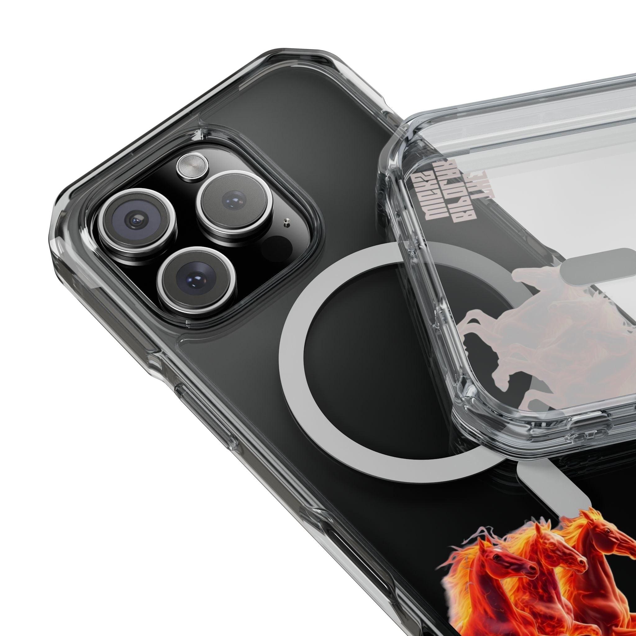 The Bipolar Wicks Clear Magnetic Case
