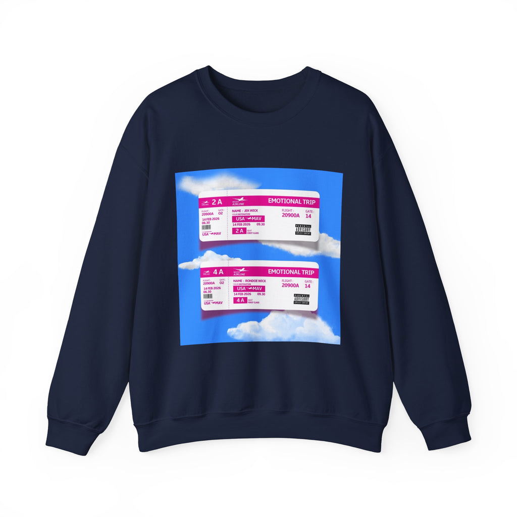 "Emotional Trip" Crewneck Sweatshirt
