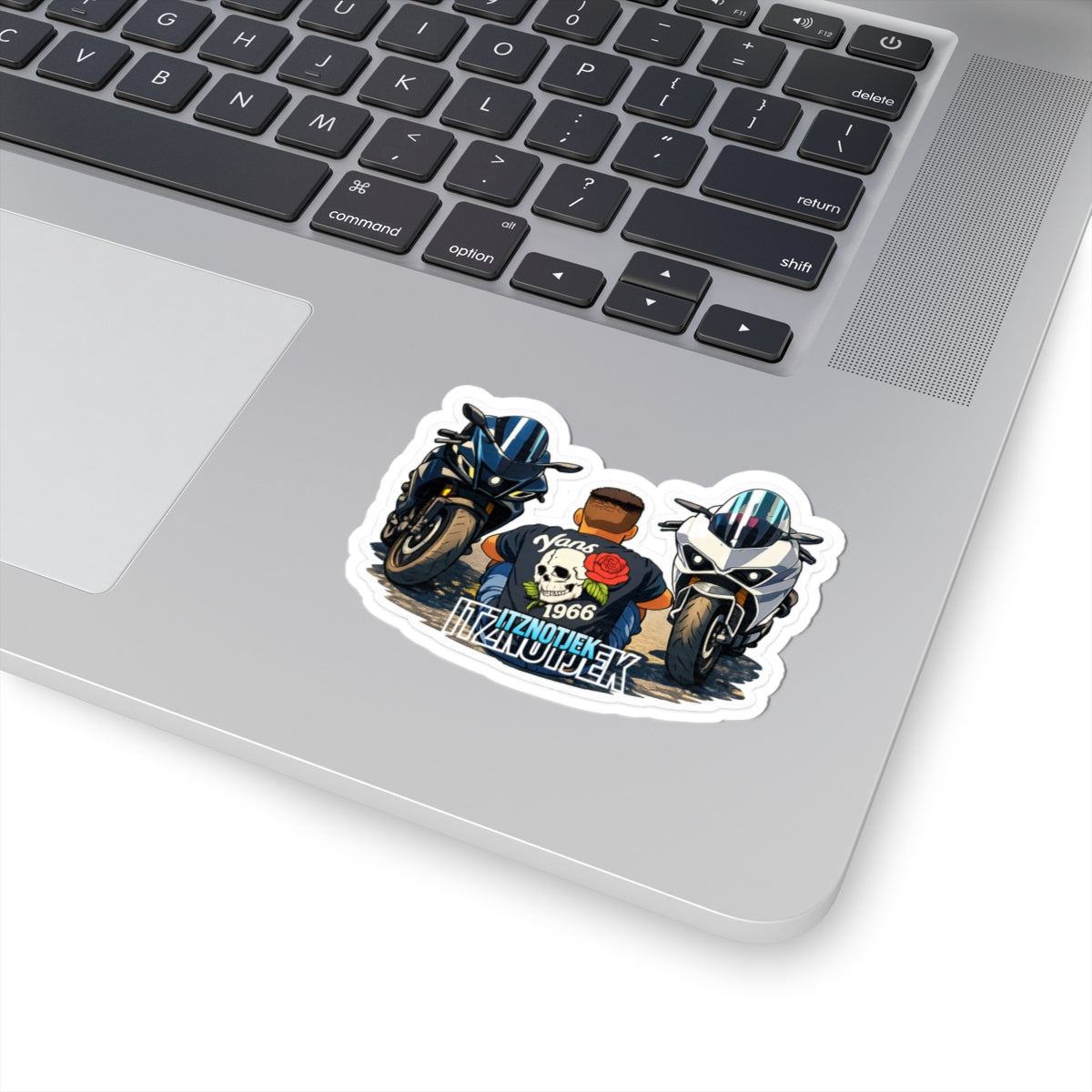 Motorcycle Rider Sticker