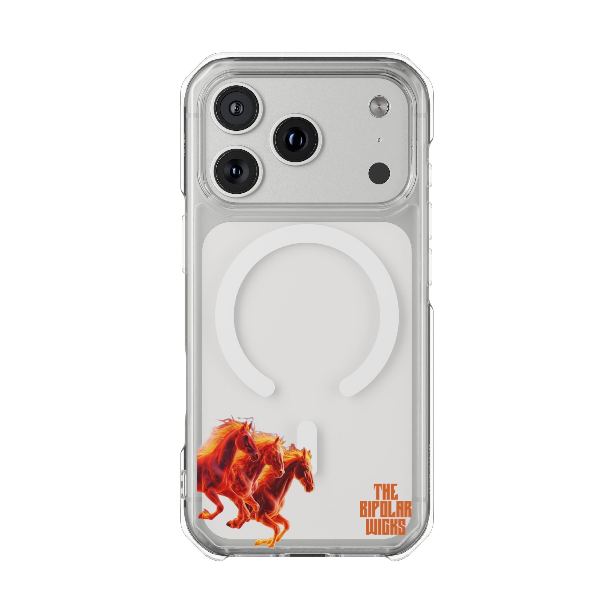 The Bipolar Wicks Clear Magnetic Case